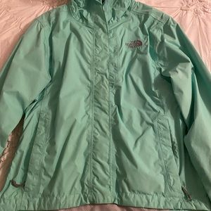 The North Face rain jacket